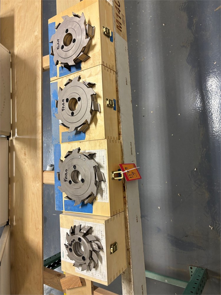 Lot of Cutter Heads - Qty (4) - as pictured