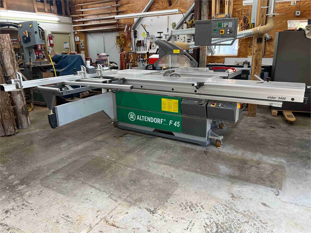 Altendorf "F45 CE" Sliding Table Saw Loaded With Features