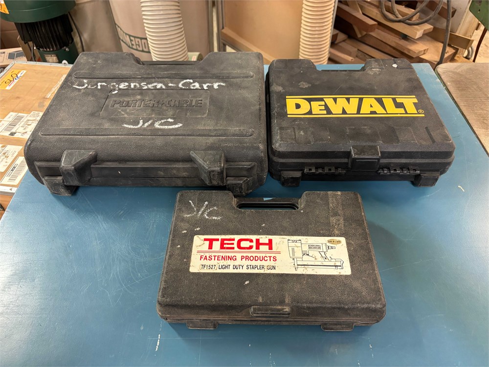 Lot of Pnuematic Nailers (Qty3) - as pictured