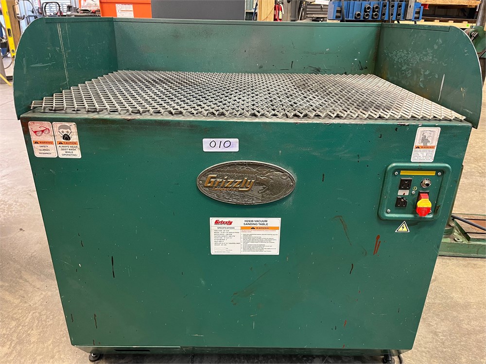 Grizzly "H2936" Downdraft Table