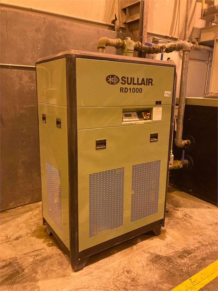 Sullair "RD-1000-460-3-60-A" compressed air dryer