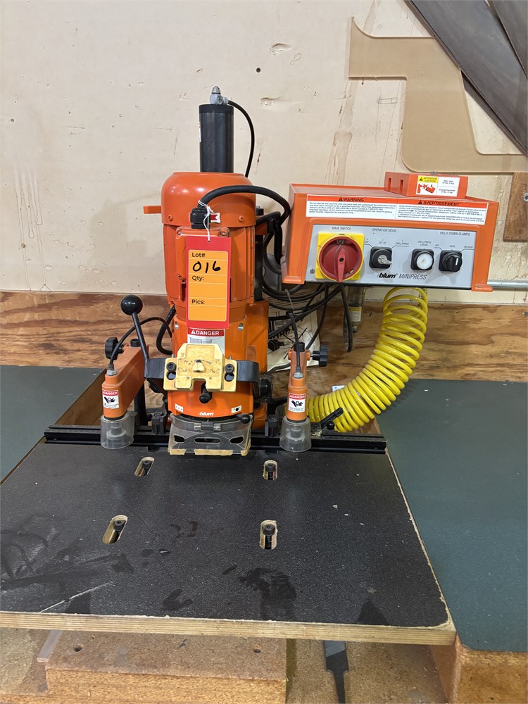Blum "Mini" Press Hinge Borer/Inserter