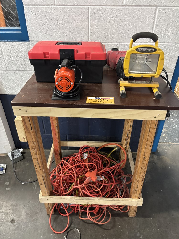 Tools and Extension Cords