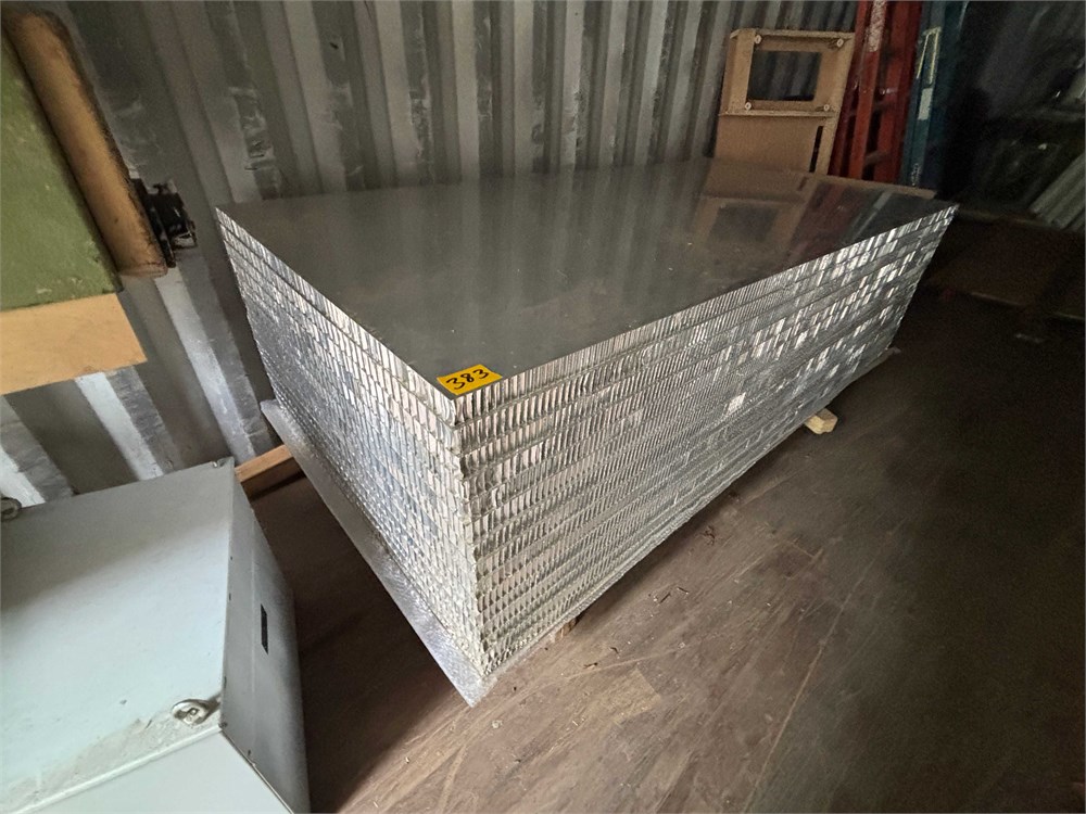 Sheets of Aluminum Honeycomb
