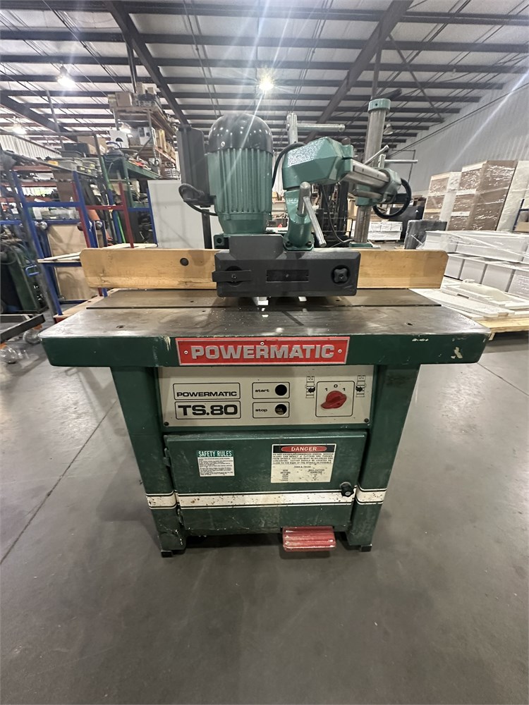 Powermatic "TS80" Shaper & Power Feeder