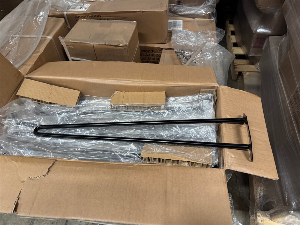 Lot of (2) Pallets "A44820" Metal leg