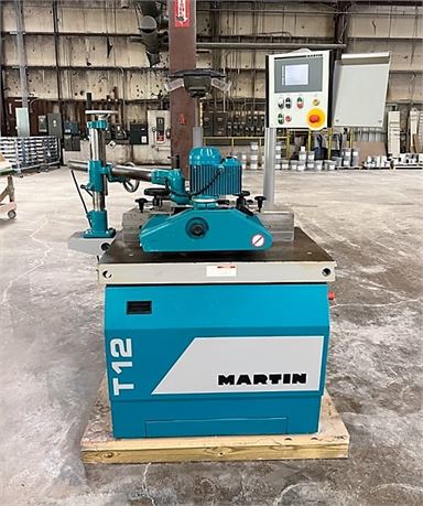 Martin "T12" Shaper & Feeder - PLC Control & Quick Change Spindle