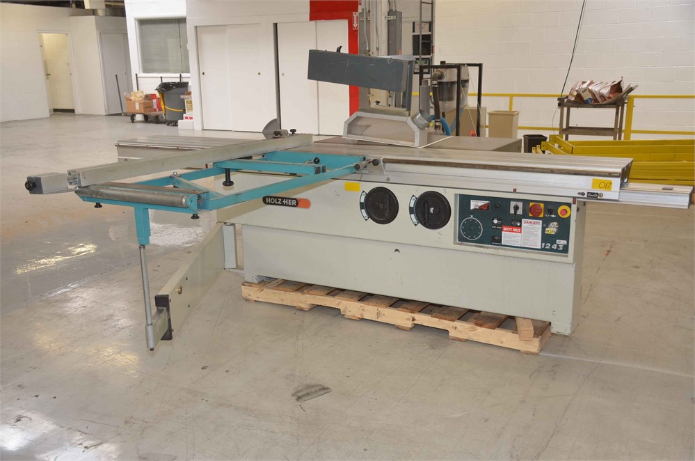 Holz Her "1243" sliding table saw