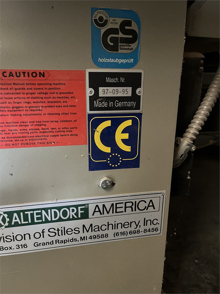 Altendorf "F45 Elmo" Sliding Table Saw
