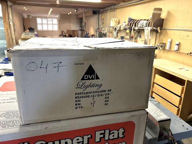 (2) Boxes of DVI Lighting  - Lot of 2 - Mississauga, ON