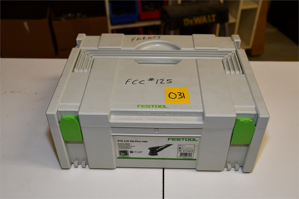Festool "ETS 125 EQ-Plus" Eccentric Sander