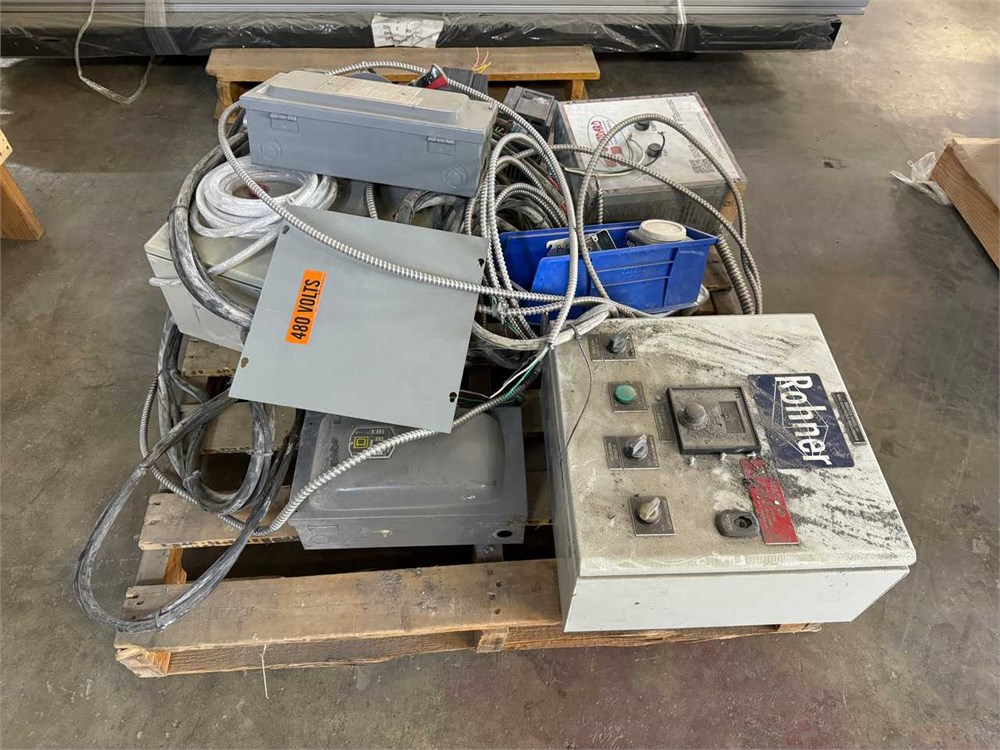 Lot of Electrical Supplies - as pictured