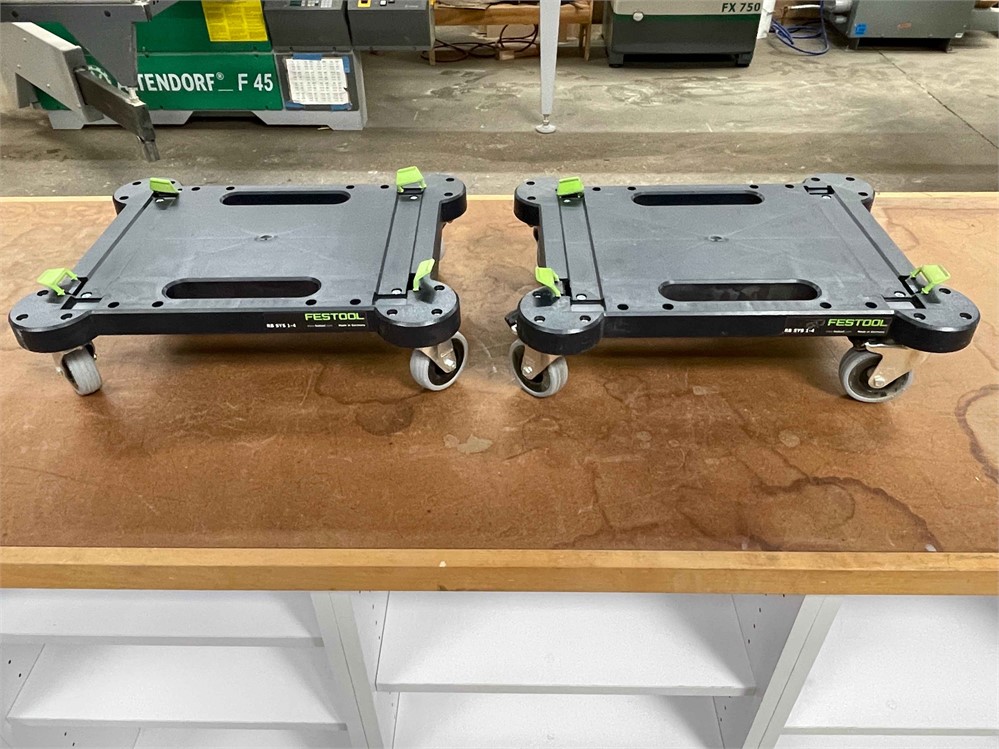 Two (2) Festool "RB-SYS-1-4" Carts