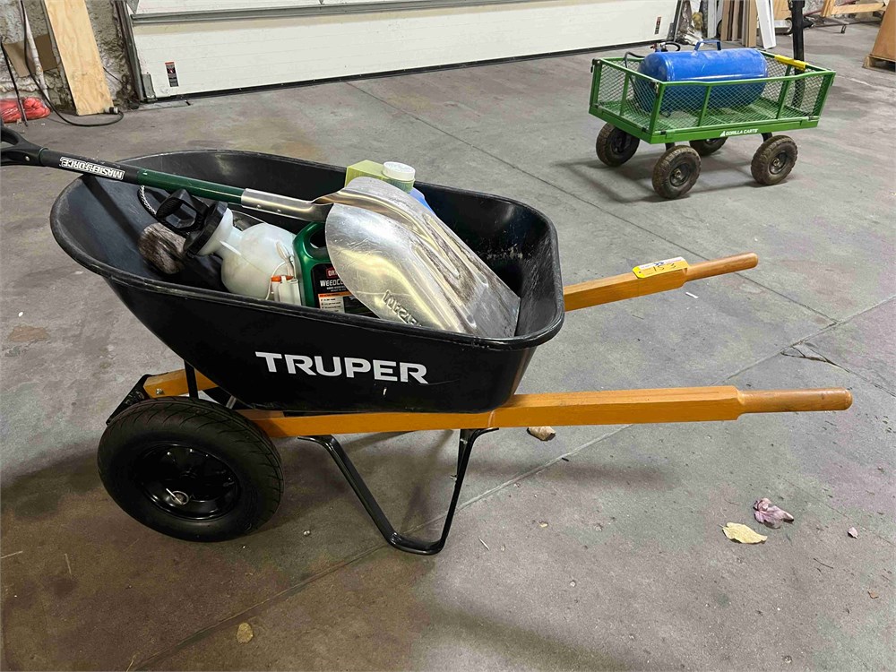 Truper Wheelbarrow & Tools