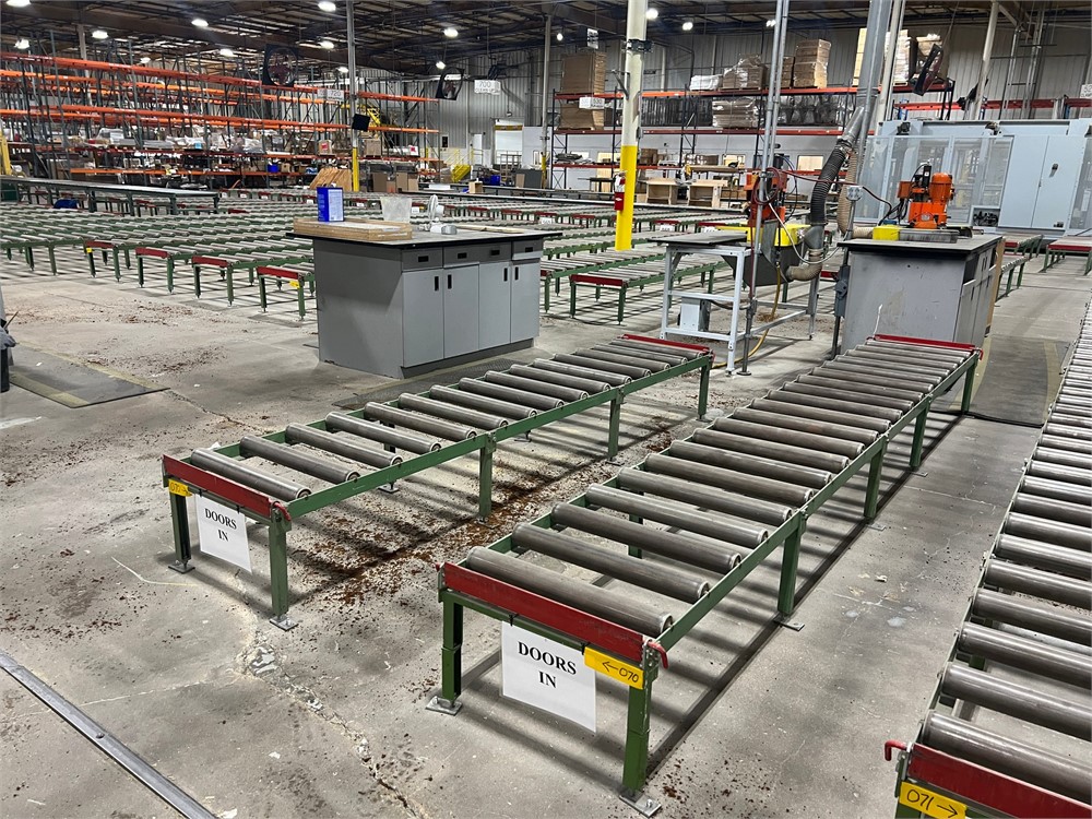 Roller conveyor 22' total