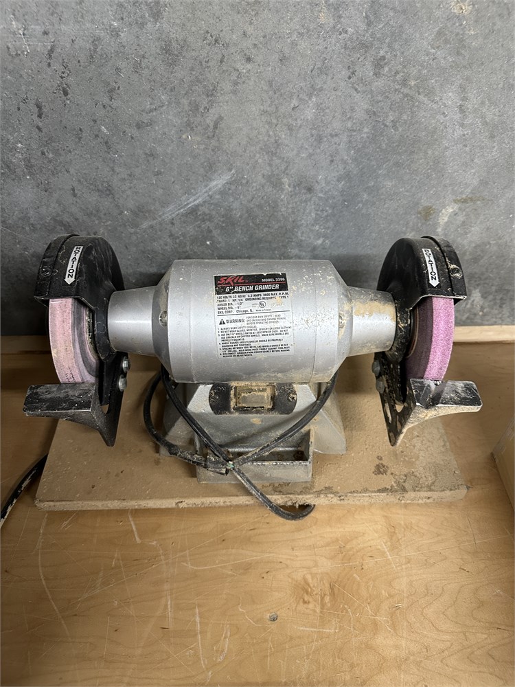 Skil 6" Bench Grinder & 1.5HP Motor