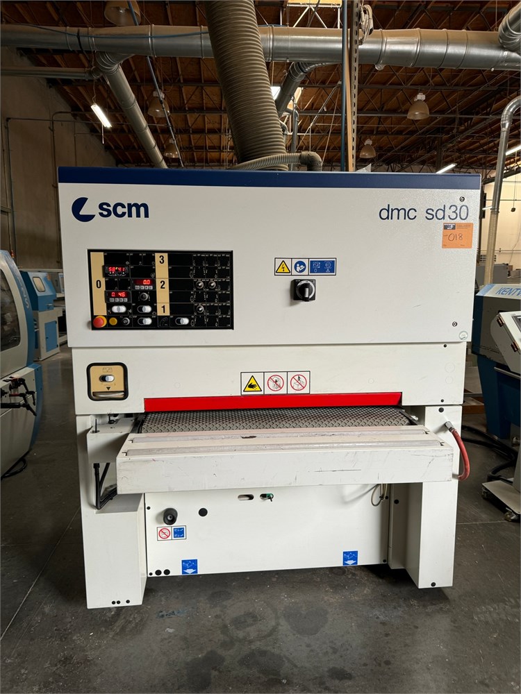 DMC "SD 30 RCS 110" Wide belt sander - 43" 2-Head