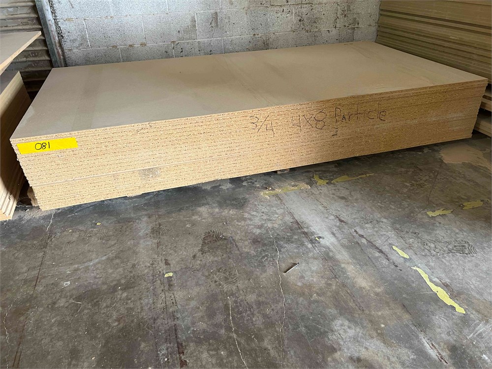 3/4" particle board