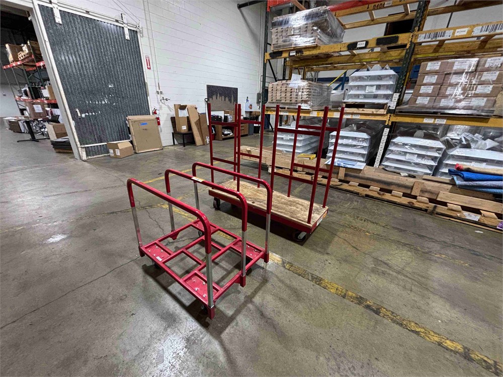 (2) Material Carts