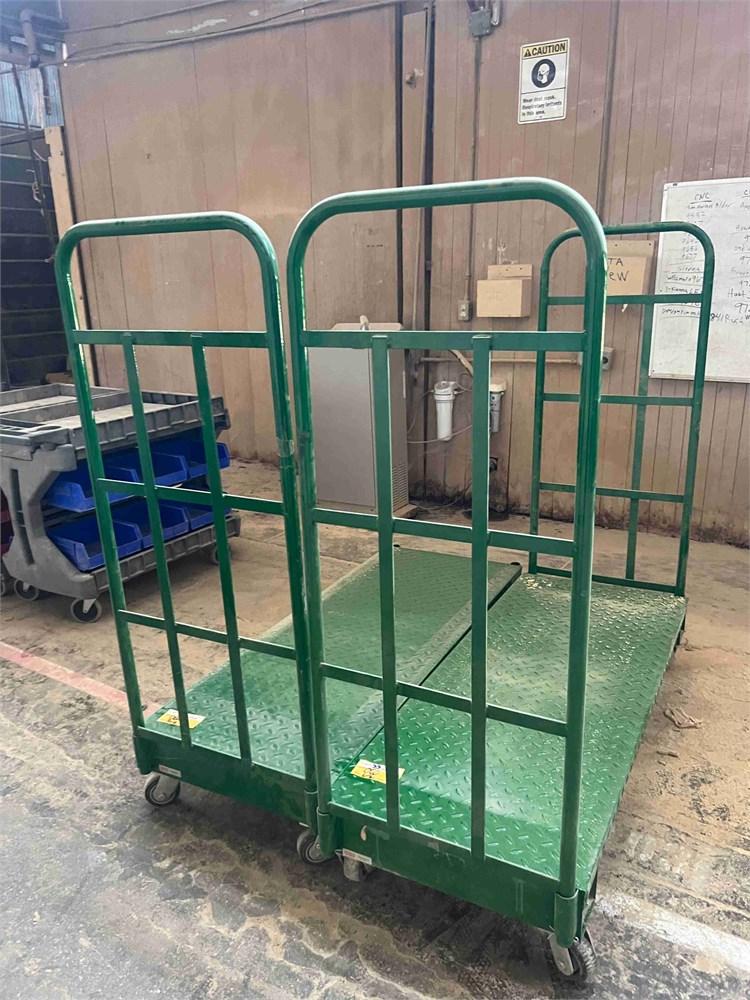 Metal Material Cart Qty. (2)