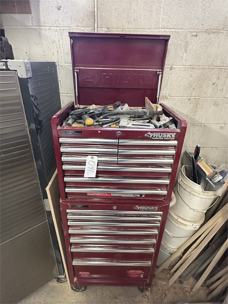 Husky Tool Box- Includes all Contents - On Castors - Toronto, ON