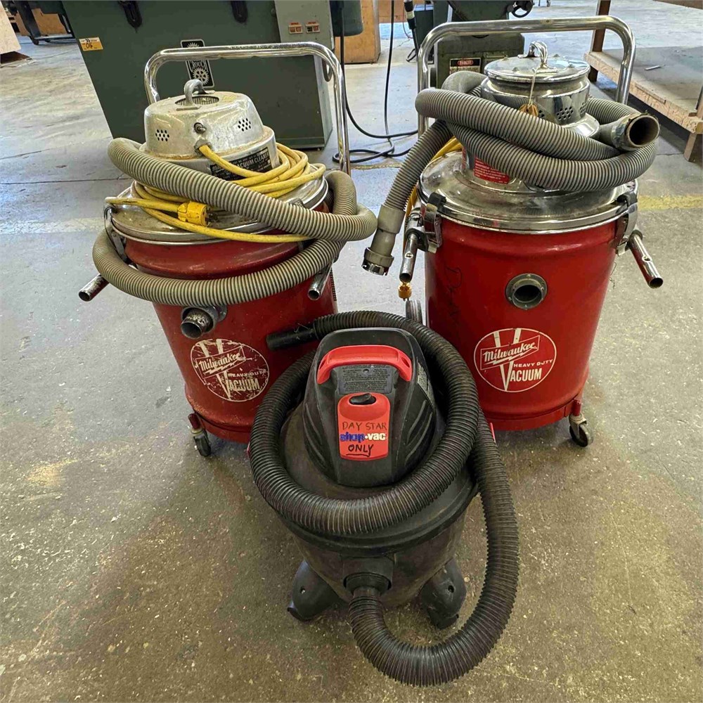 Portable Vacuums Qty. (3)
