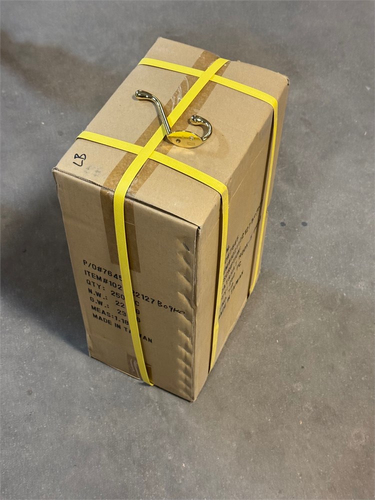 (250) Large Brass Hooks