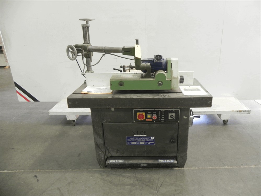 MASTER MACHINERY "MC-12HDS" 7.5HP SPINDLE SHAPER
