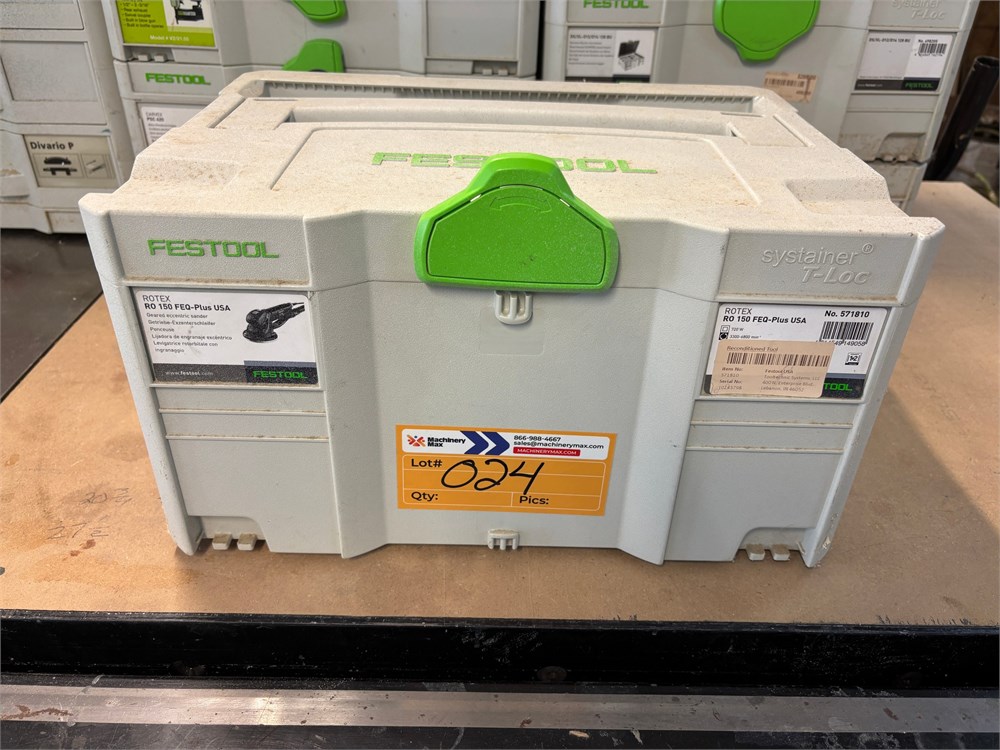 Festool ROTEX "RO 150 FEQ-Plus" Sander as pictured