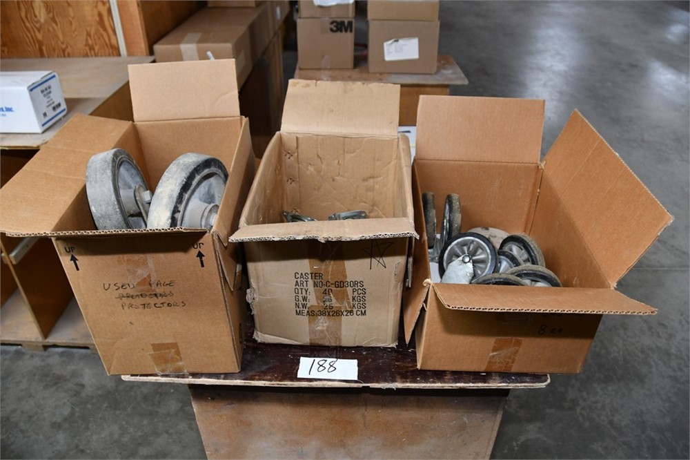 LOT OF MISC. CASTERS