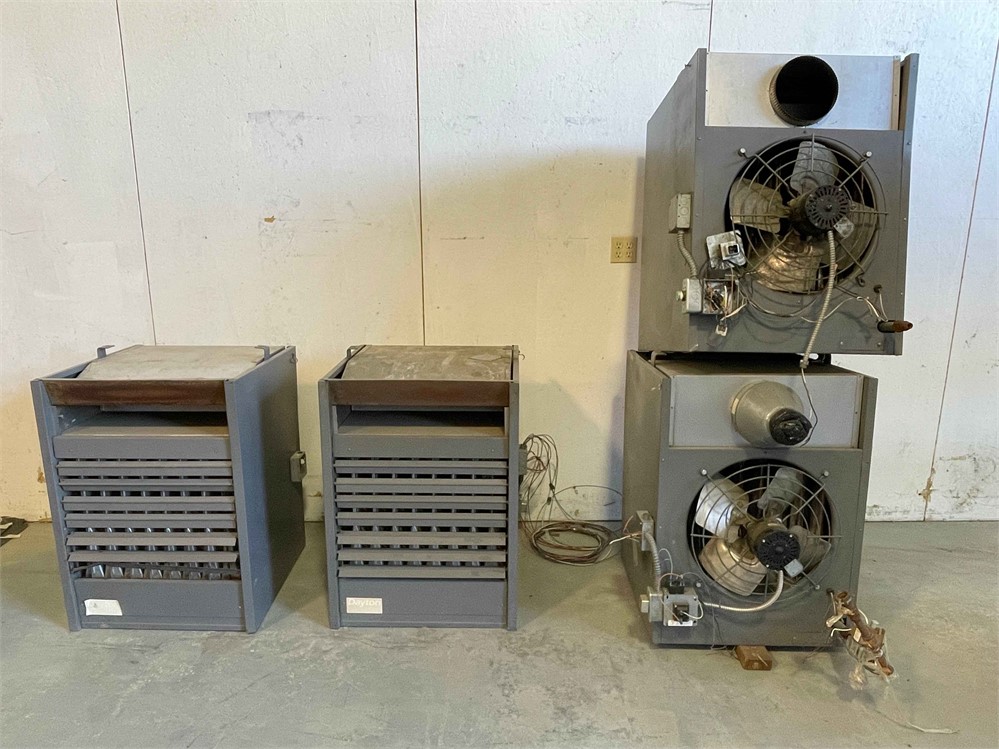 Four (4) Dayton Gas Heaters
