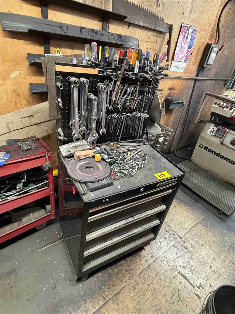 Husky Tool Box and Contents