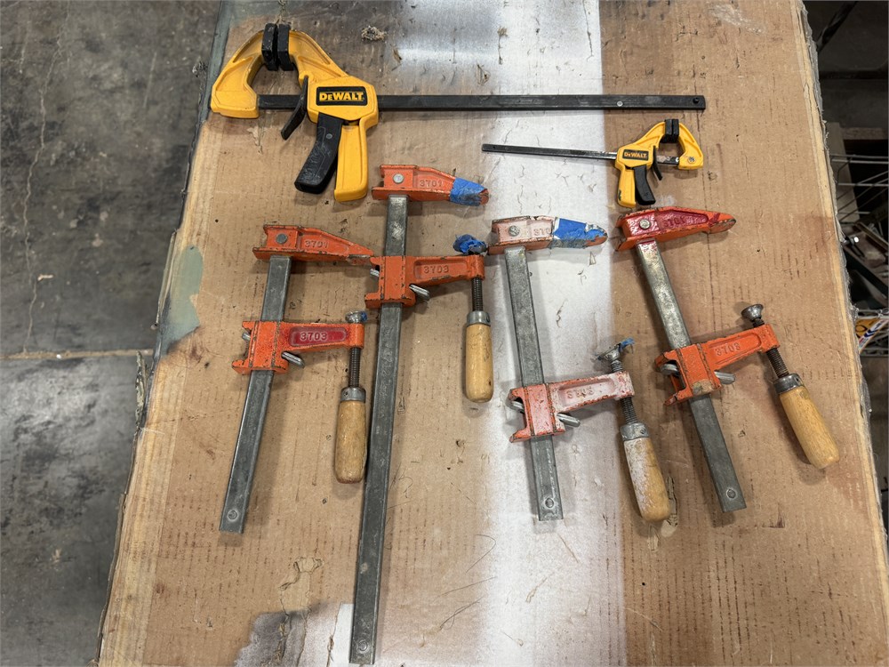 Assorted Bar Clamps