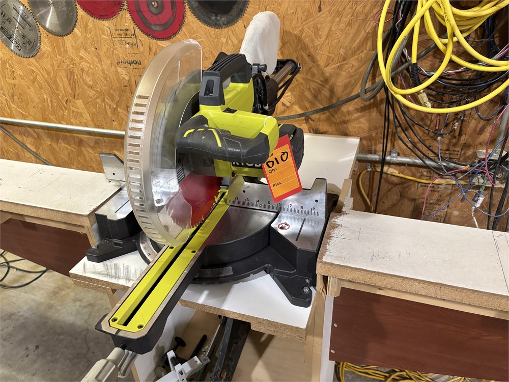 Ryobi "TSS102L" Sliding Miter Saw - 10" & Stand