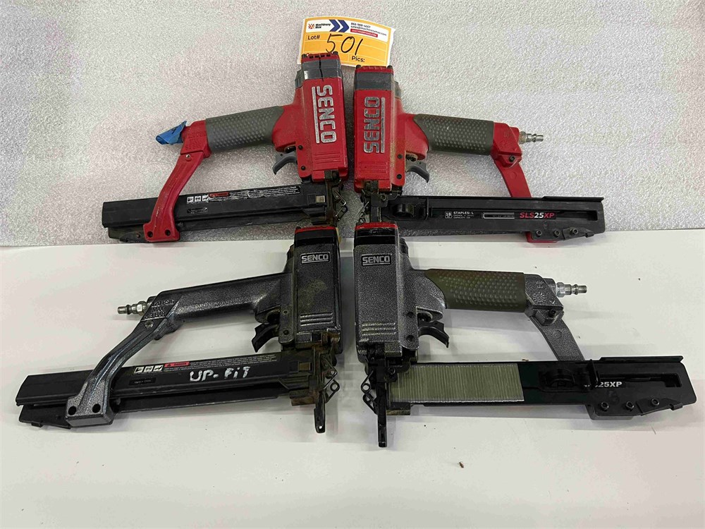 Senco "SLS25XP" Staple Guns Qty. (4)