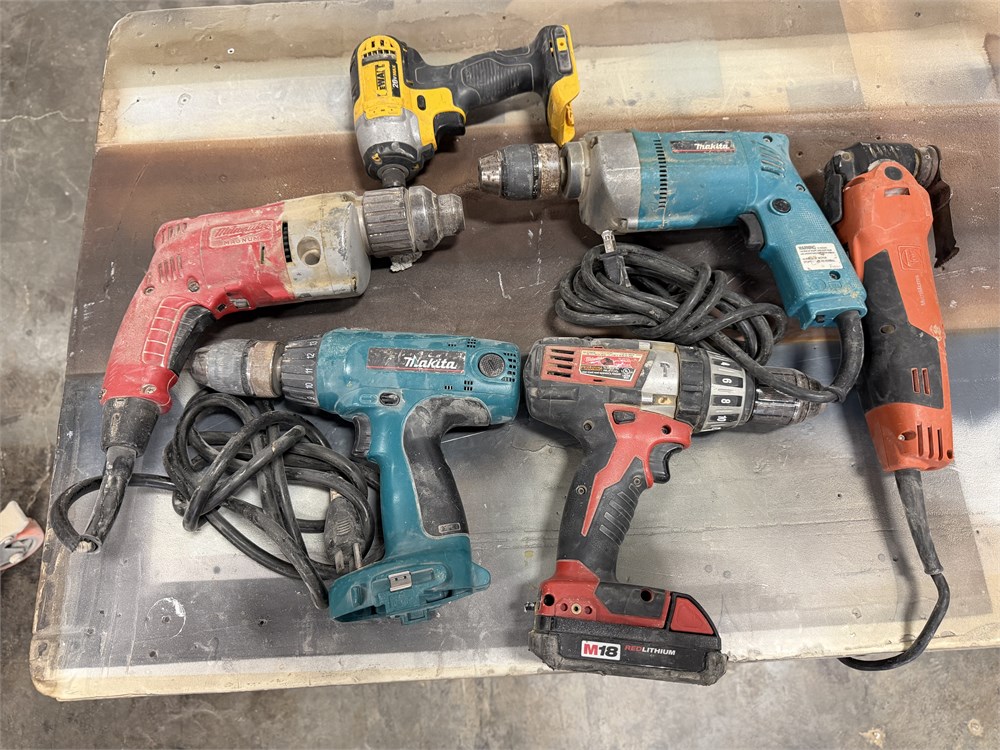 (6) Power Drills