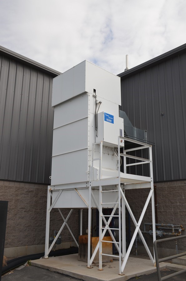 Col-Met "EH-2026K Vertical" Non-Recirculating Direct Fired Industrial Air Heater