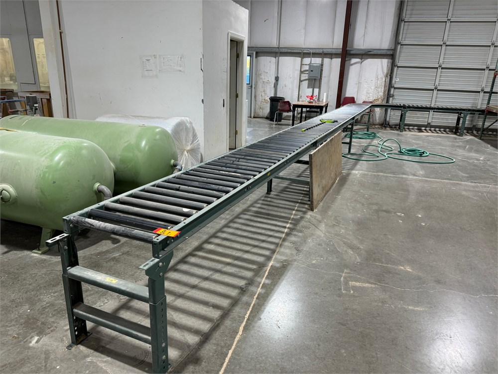 Hytrol - Lot of Roller Conveyor