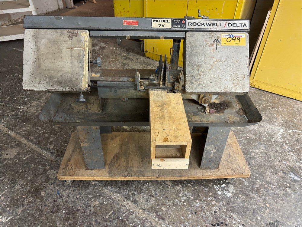 Rockwell/Delta "7V" Horizontal Band Saw