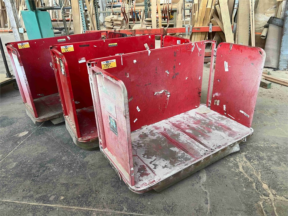 Metal Carts Qty. (3)