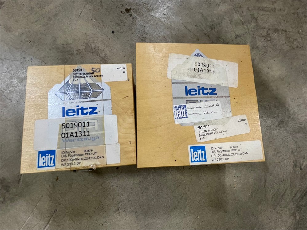 Two (2) Leitz Premill Cutterheads