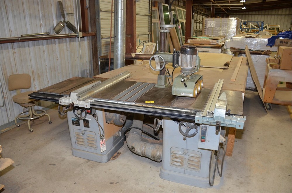 (2) Rockwell 10" Table Saws - With Feeder