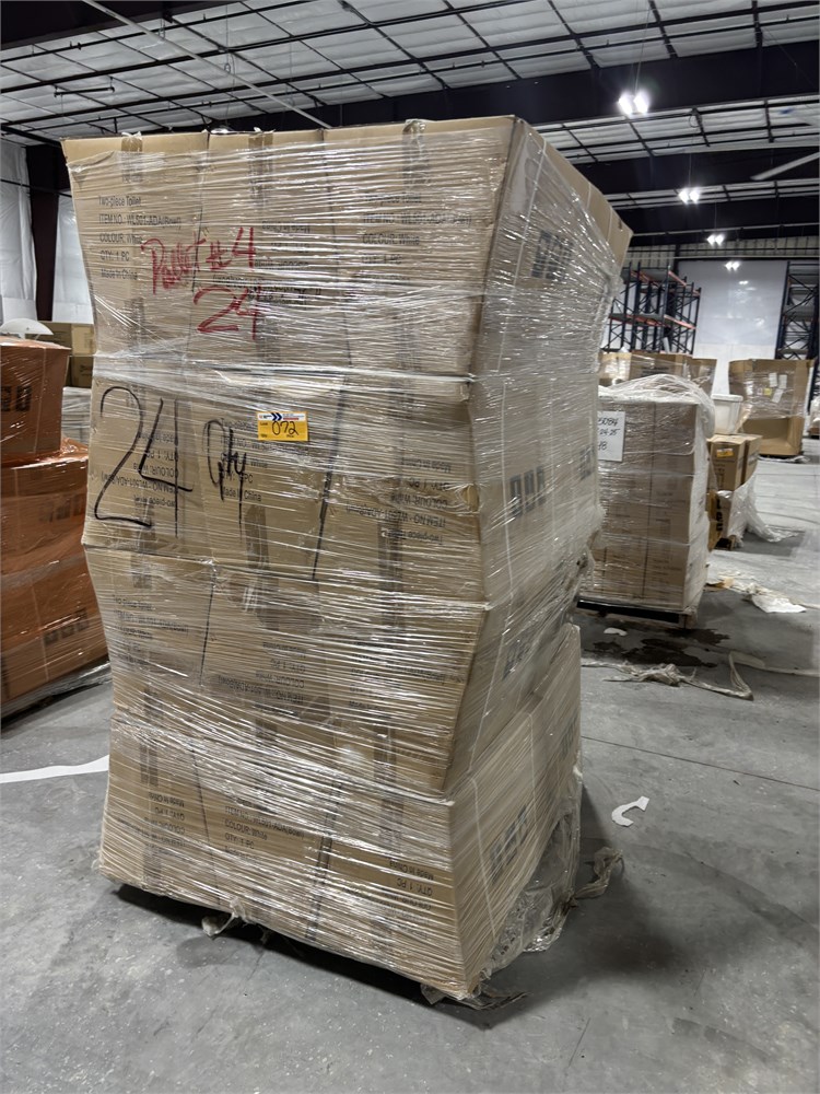 Pallet of Toilet Bowls - as pictured