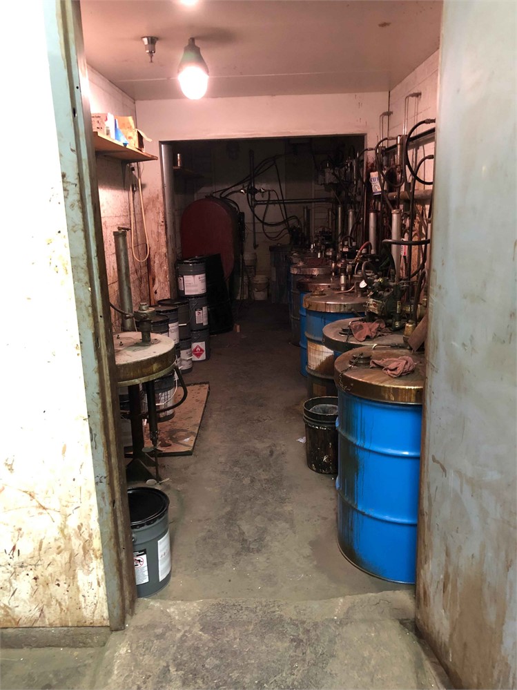 Contents of Finishing Material Storage Room