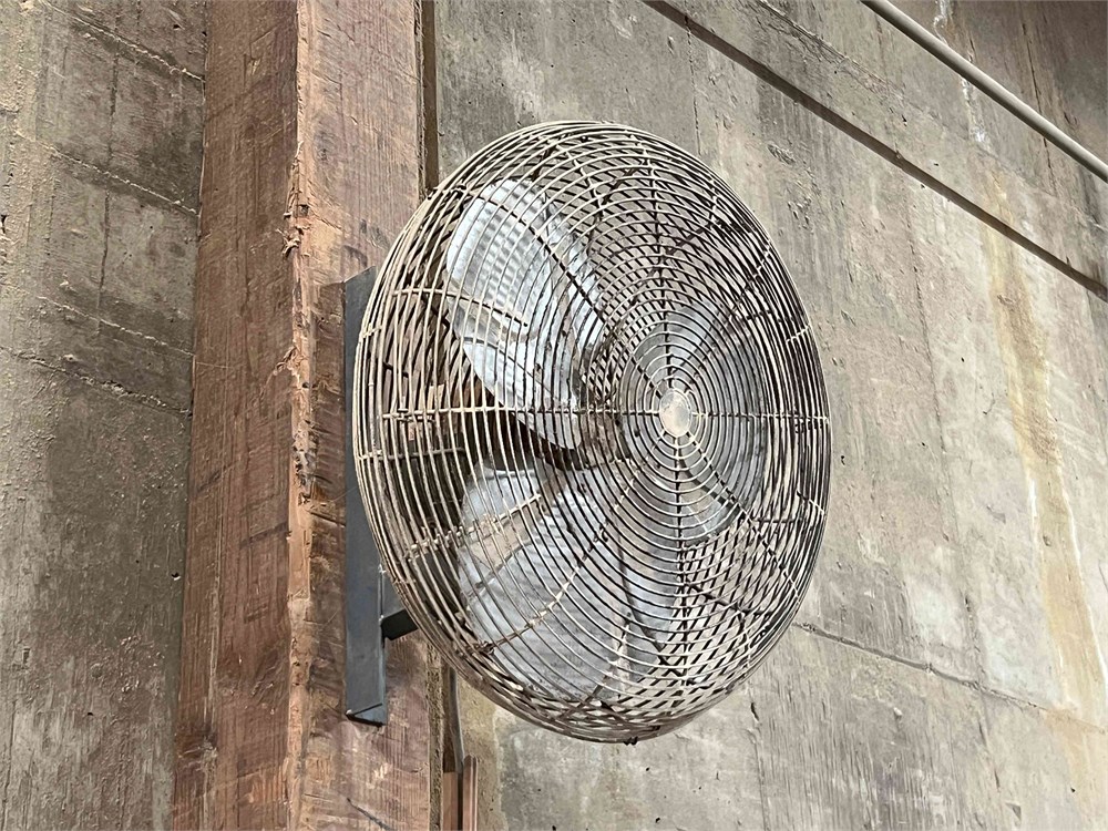Wall mounted fans Qty. (5)