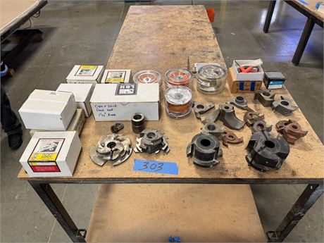 Lot - Shaper Cutters | Place Your Bid at MachineryMax