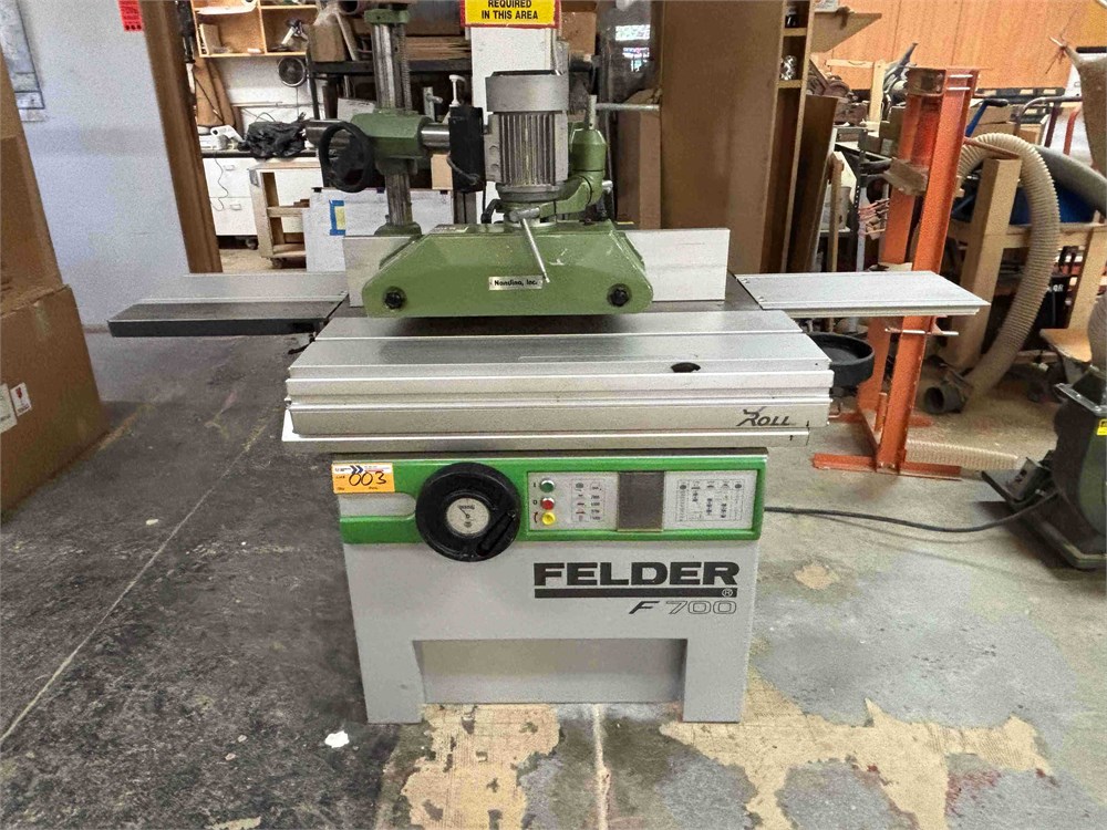 Felder "F700/03" Shaper with Powerfeeder
