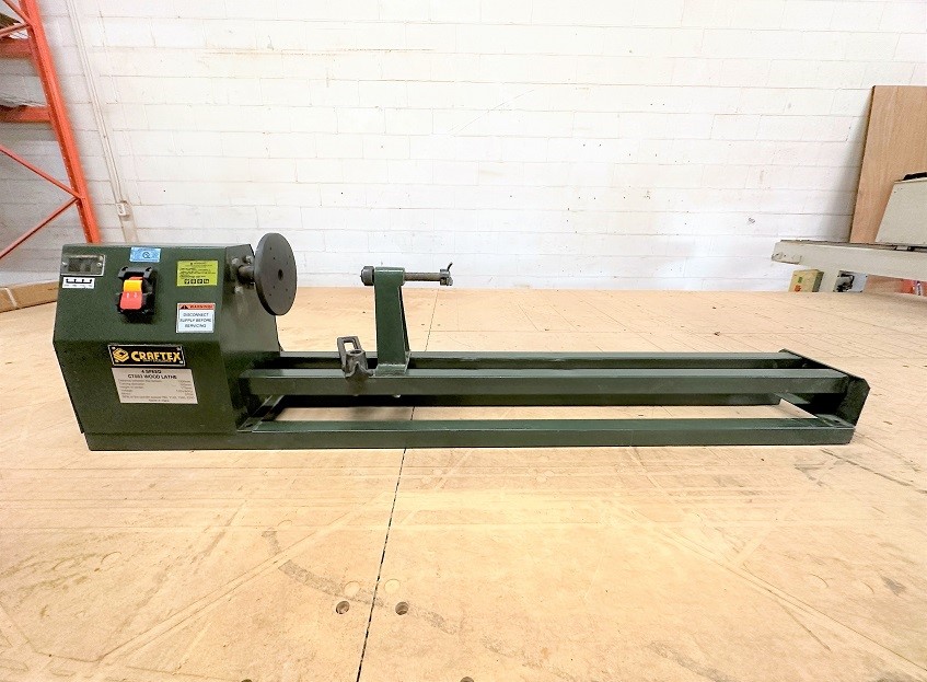 Craftex "CT083" 4 Speed Wood Lathe - See photo For Specs