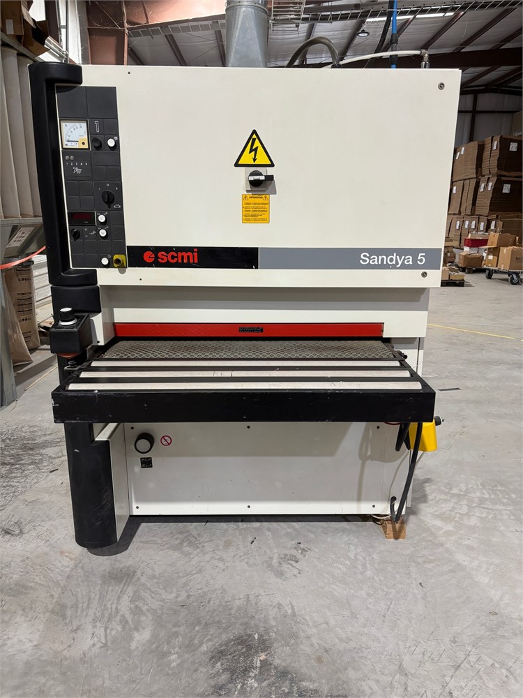 SCMI "Sandya 5-RCS-110" 2-Head Wide Belt Sander