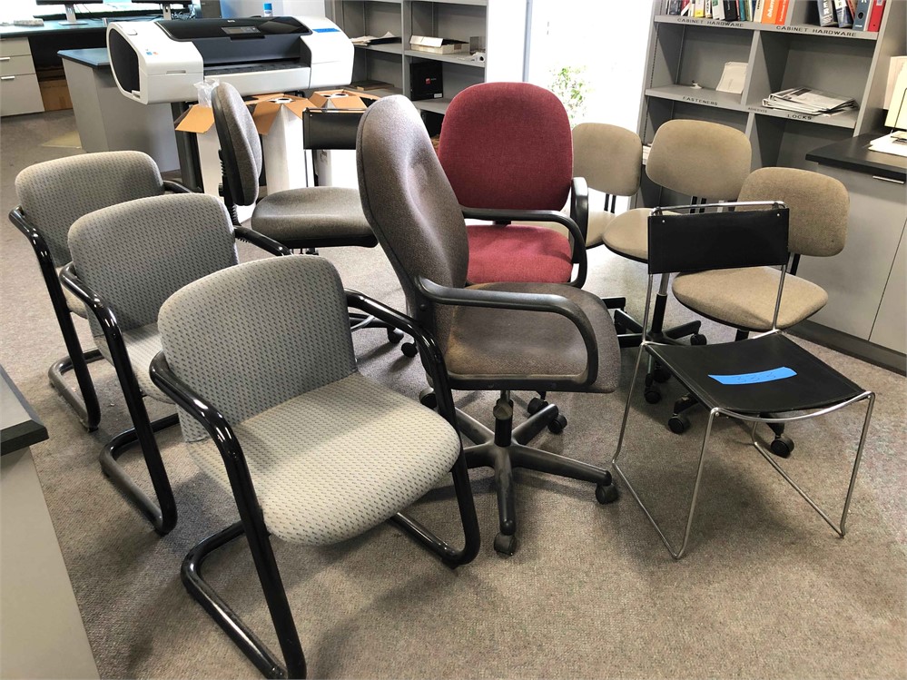 Eleven (11) Office Chairs